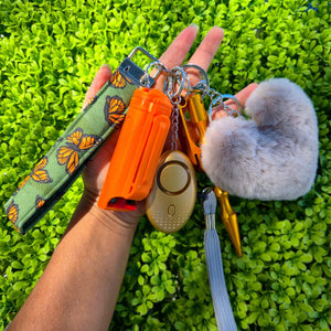 Butterfly Self Defense Keychain Combo Set