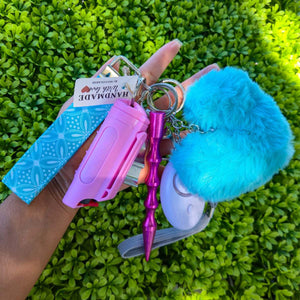 Cotton Candy Self Defense Keychain Basic Set